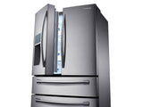 23 cu. ft. Counter Depth 4-Door Refrigerator with FlexZone™ Drawer in Stainless Steel