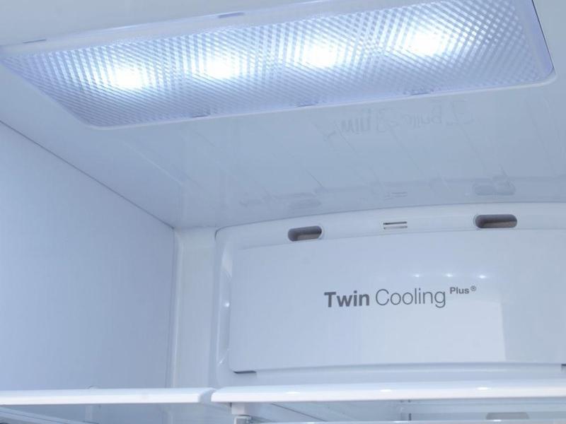 25 cu. ft. French Door Refrigerator with External Water & Ice Dispenser in Stainless Steel