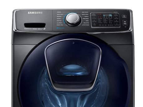 4.5 cu. ft. Smart Front Load Washer with AddWash™ in Black Stainless Steel