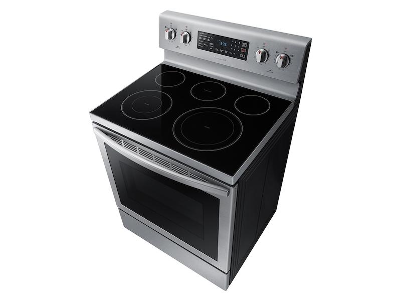 5.9 cu. ft. Freestanding Electric Range with Air Fry and Convection in Stainless Steel