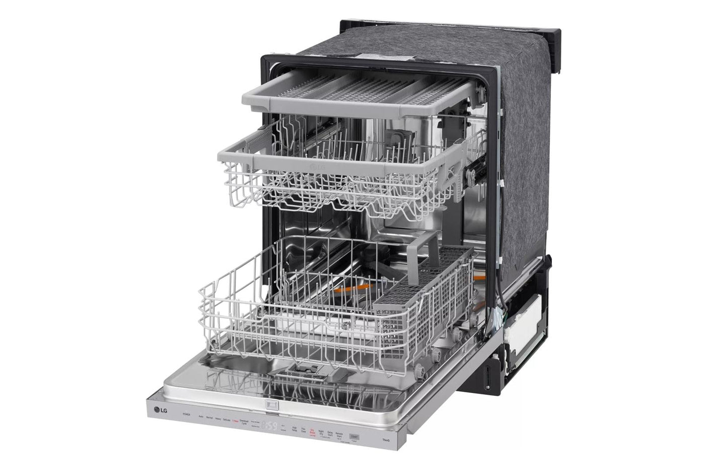 Smart Top-Control Dishwasher with 1-Hour Wash & Dry, QuadWash® Pro, and Dynamic Heat Dry™