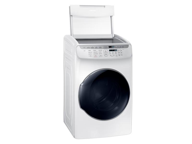 7.5 cu. ft. Smart Electric Dryer with FlexDry™ in White