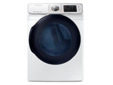 7.5 cu. ft. Smart Electric Dryer with MultiSteam™ in White