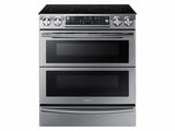5.8 cu. ft. Slide-In Electric Range with Flex Duo™ & Dual Door in Stainless Steel