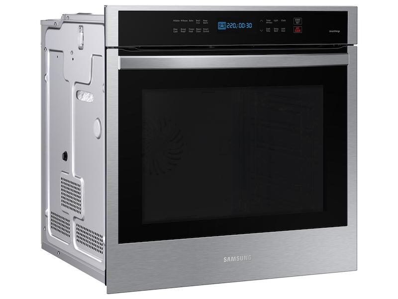 24" 3.1 cu. ft. Single Electric Wall Oven with Convection and Wi-Fi in Stainless Steel