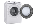 7.5 cu. ft. Smart Electric Dryer with Steam Sanitize+ in White