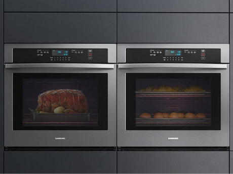 30" Single Wall Oven in Black Stainless Steel