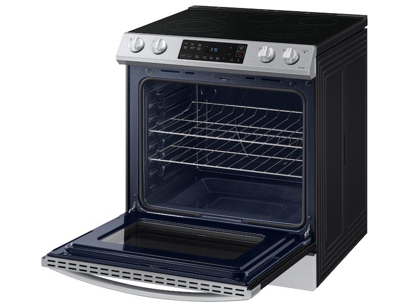 6.3 cu. ft. Smart Slide-in Electric Range in Stainless Steel