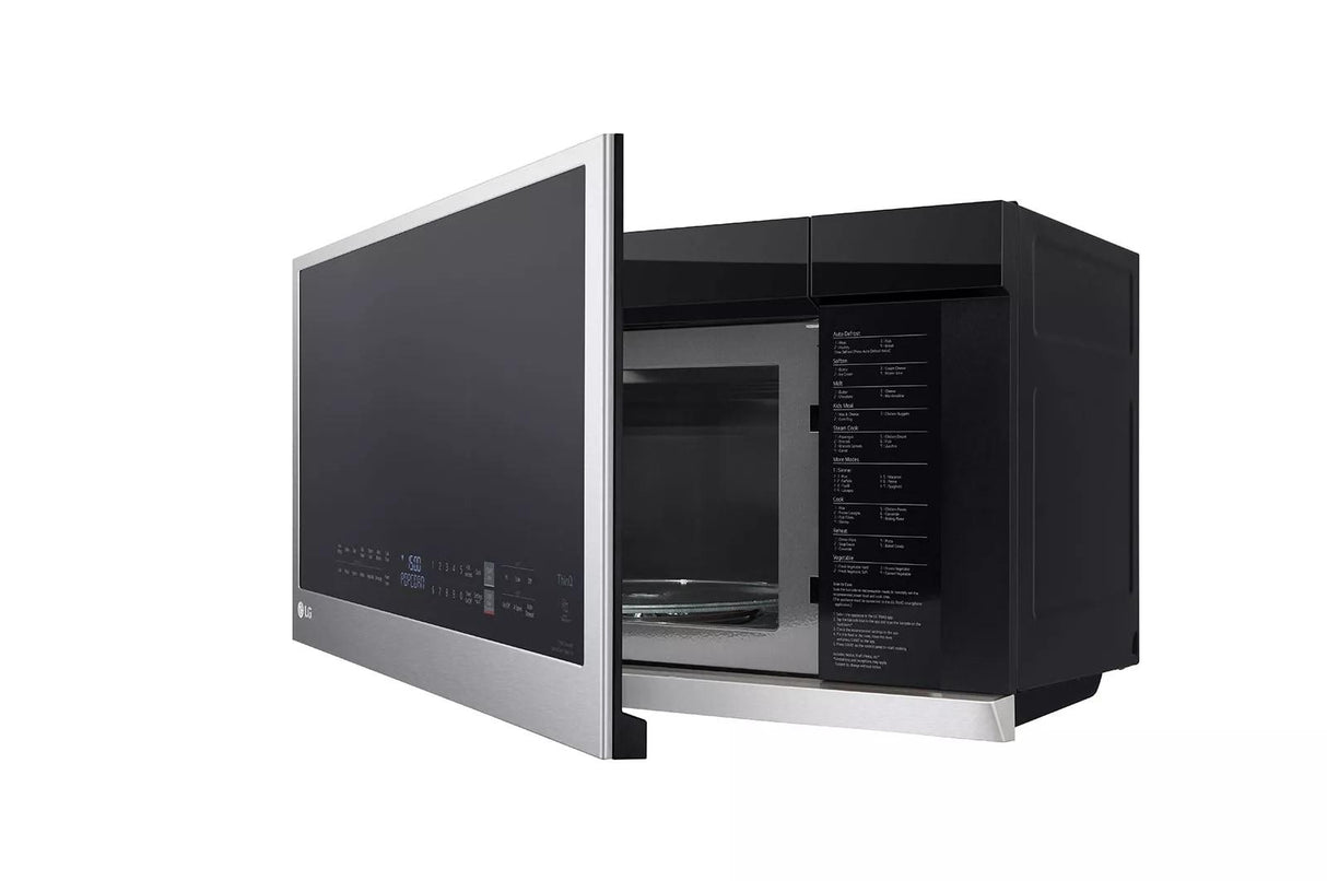 2.1 cu. ft. Smart Over-the-Range Microwave with ExtendaVent®2.0 & EasyClean®