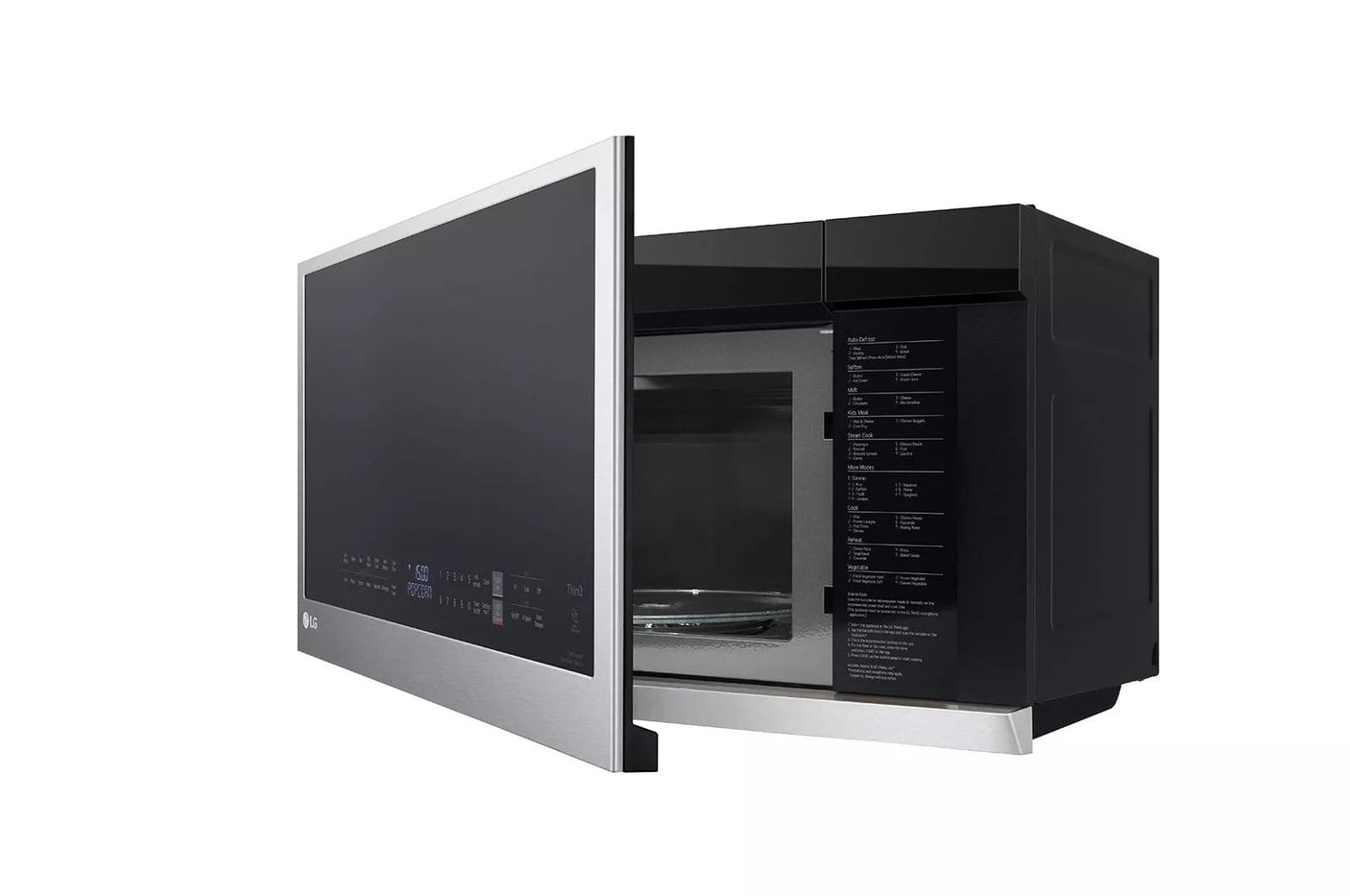 2.1 cu. ft. Smart Over-the-Range Microwave with ExtendaVent®2.0 & EasyClean®