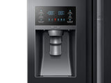 22 cu. ft. Food Showcase Counter Depth Side-by-Side Refrigerator with Metal Cooling in Black Stainless Steel
