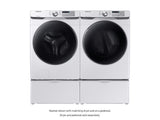 4.5 cu. ft. Front Load Washer with Steam in White