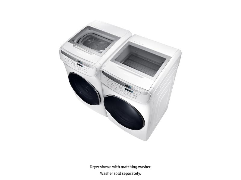 7.5 cu. ft. Smart Electric Dryer with FlexDry™ in White