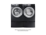 4.5 cu. ft. Front Load Washer with Vibration Reduction Technology in Black Stainless Steel