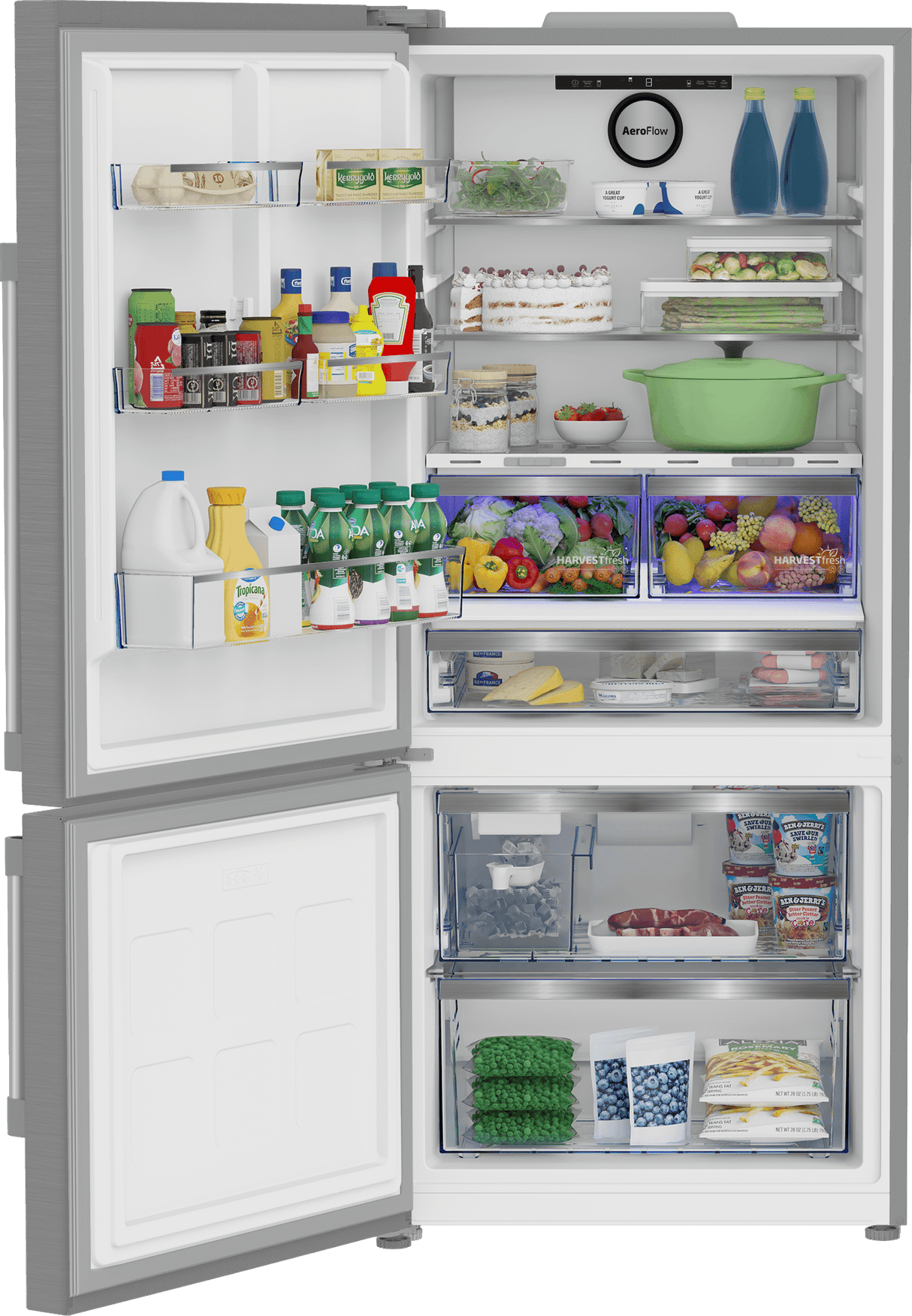30" Bottom Freezer Refrigerator