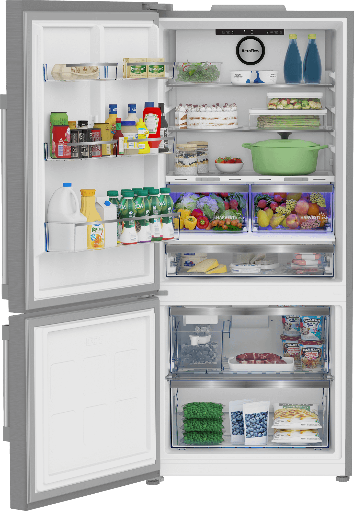 30" Bottom Freezer Refrigerator