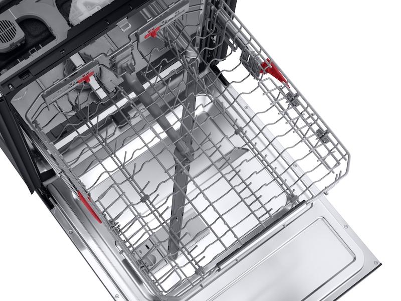 AutoRelease Smart 39dBA Dishwasher with Linear Wash in Black Stainless Steel