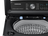 5.1 cu. ft. Smart Top Load Washer with ActiveWave™ Agitator and Super Speed Wash in Brushed Black