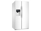 25 cu. ft. Side-by-Side Refrigerator with LED Lighting in White