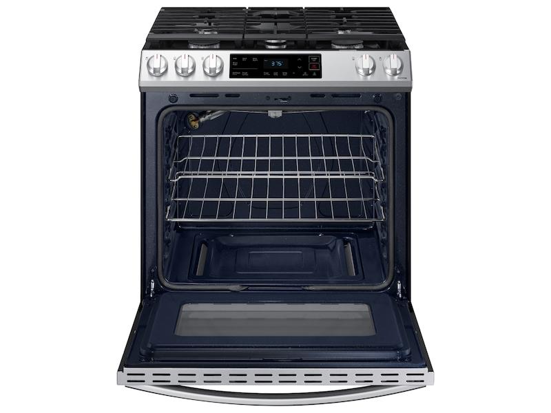 6.0 cu. ft. Smart Slide-in Gas Range in Stainless Steel