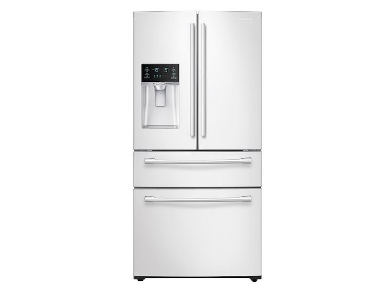 28 cu. ft. 4-Door French Door Refrigerator in White