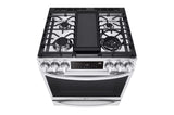 6.3 cu. ft. Smart Gas Slide-in Range with InstaView® ProBake Convection®, Air Fry, and Air Sous Vide