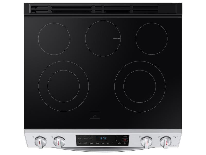 6.3 cu. ft. Smart Slide-in Electric Range in Stainless Steel