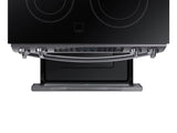 5.8 cu. ft. Slide-In Electric Range in Black Stainless Steel