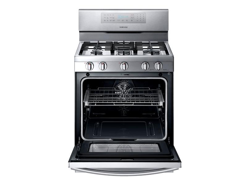 5.8 cu. ft. Gas Range with True Convection in Stainless Steel