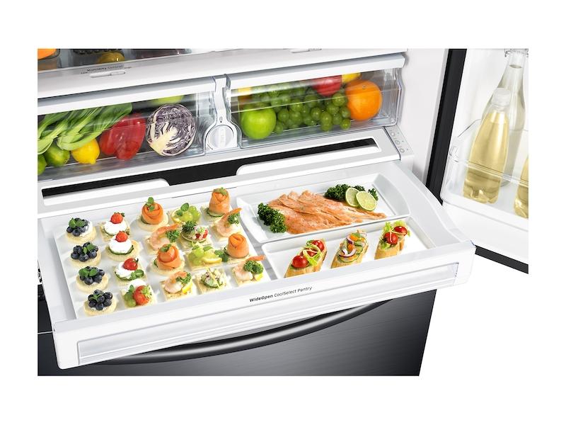 23 cu. ft. French Door Refrigerator in Black Stainless Steel