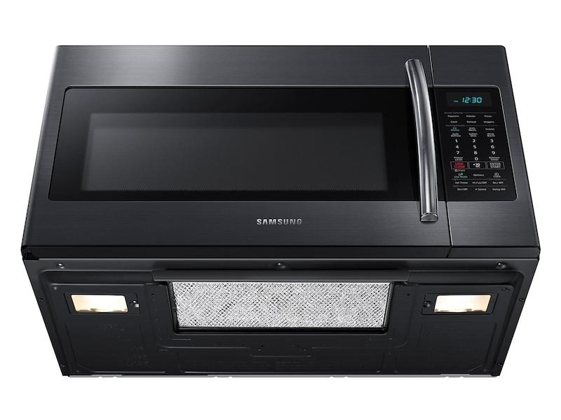 1.8 cu. ft. Over-the-Range Microwave with Sensor Cooking in Fingerprint Resistant Black Stainless Steel