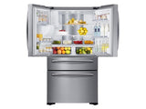 22 cu. ft. Family Hub™ Counter Depth 4-Door French Door Refrigerator in Stainless Steel