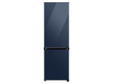 12.0 cu. Ft. Bespoke Bottom Freezer Refrigerator with Flexible Design in Navy Glass