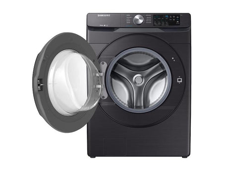4.5 cu. ft. Front Load Washer with Steam in Black Stainless Steel