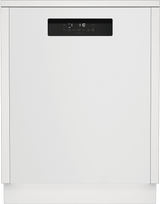 Tall Tub White Dishwasher, 15 place settings, 45 dBa, Front Control