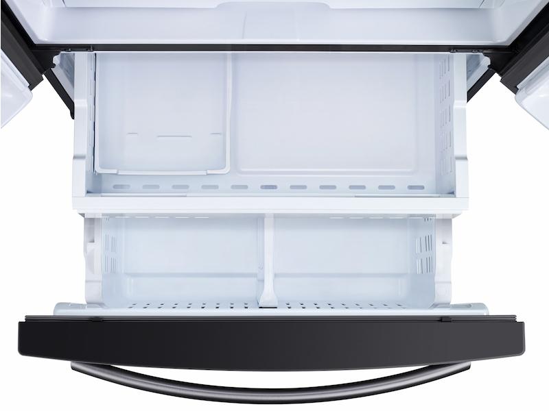 26 cu. ft. French Door Refrigerator with Internal Filtered Water in Black Stainless Steel