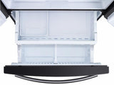 26 cu. ft. French Door Refrigerator with Internal Filtered Water in Black Stainless Steel