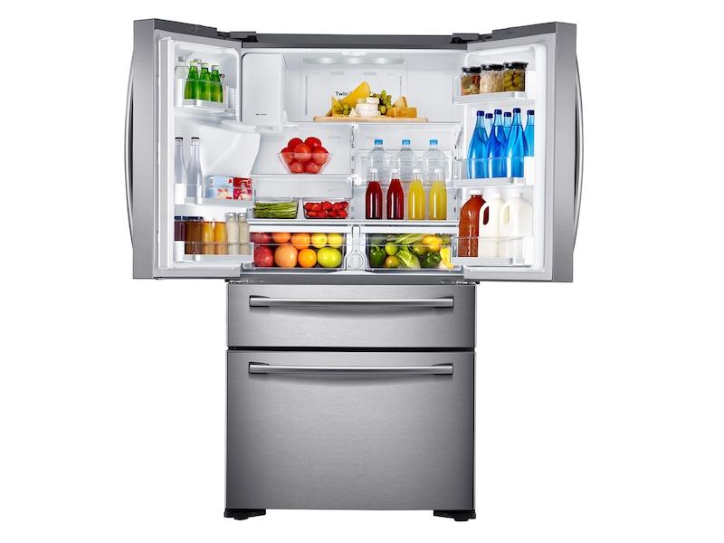23 cu. ft. Counter Depth 4-Door Refrigerator with FlexZone™ Drawer in Stainless Steel