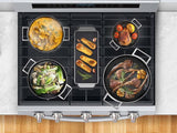 5.8 cu. ft. Freestanding Gas Range with True Convection and Steam Reheat in Stainless Steel