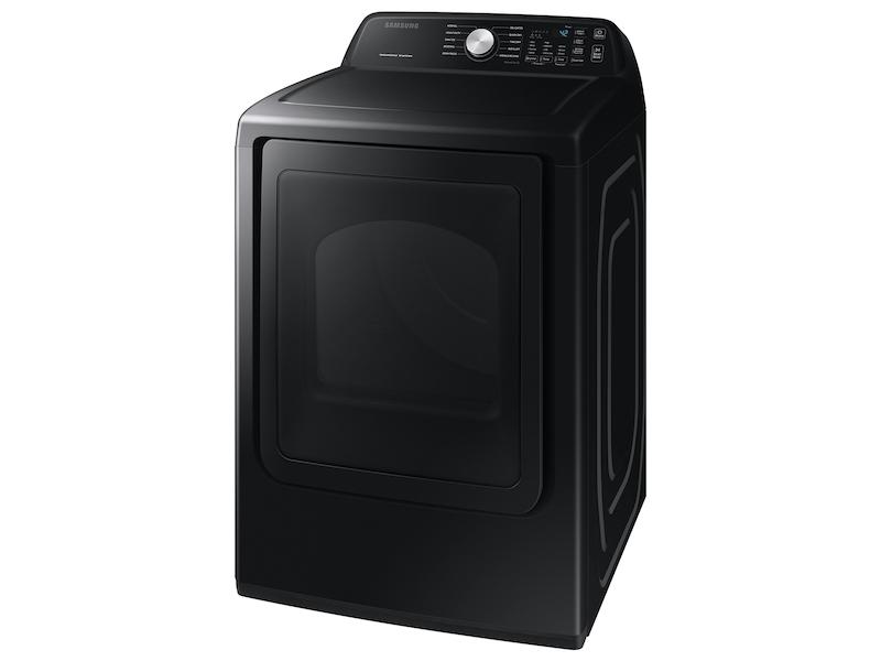 7.4 cu. ft. Gas Dryer with Sensor Dry in Brushed Black