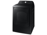 7.4 cu. ft. Electric Dryer with Sensor Dry in Brushed Black