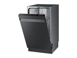 Whisper Quiet 46 dBA Dishwasher in Black Stainless Steel