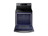5.9 cu. ft. Freestanding Electric Range with True Convection in Black Stainless Steel