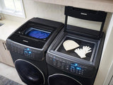 7.5 cu. ft. Smart Electric Dryer with FlexDry™ in Black Stainless Steel
