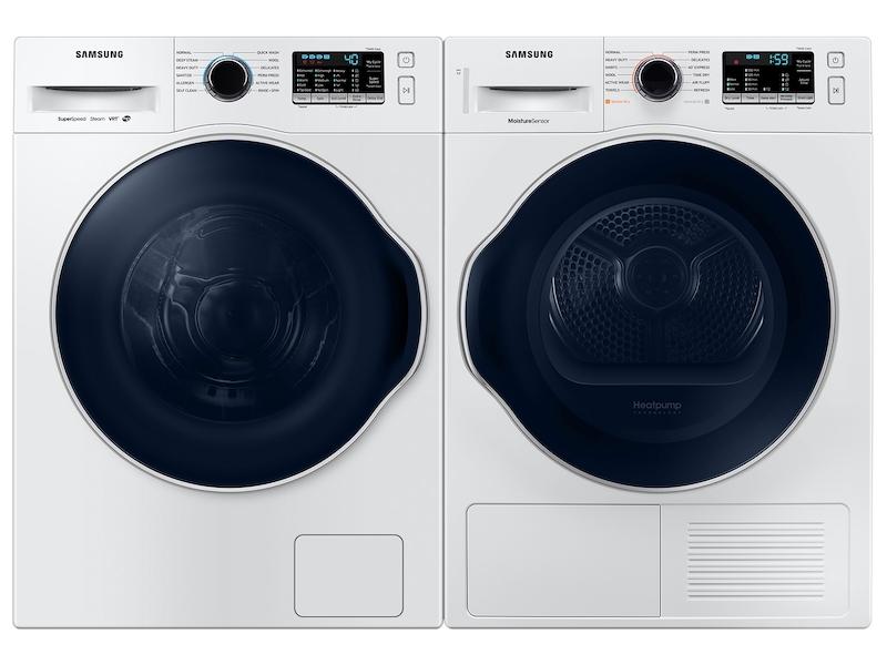 4.0 cu. ft. Capacity Heat Pump Dryer with Sensor Dry in White
