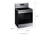 5.9 cu. ft. Freestanding Electric Range with Convection in Stainless Steel