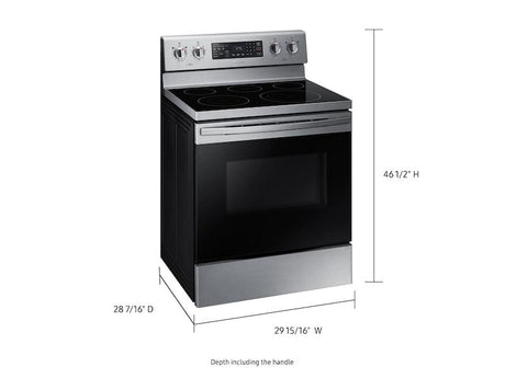 5.9 cu. ft. Freestanding Electric Range with Convection in Stainless Steel
