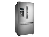 23 cu. ft. Food Showcase Counter Depth 3-Door Refrigerator in Stainless Steel