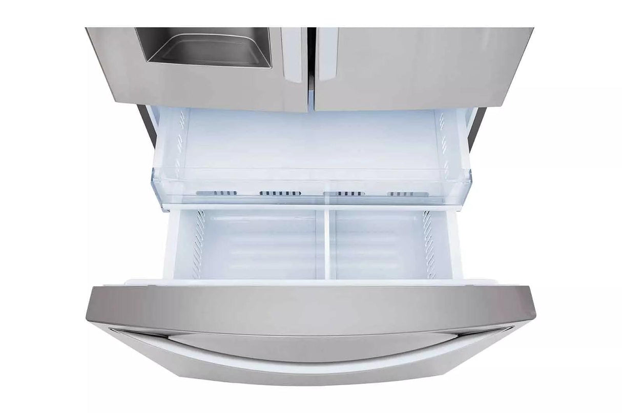 28 cu.ft 3 Door French Door, Standard Depth, Ice and Water with Single Ice Maker
