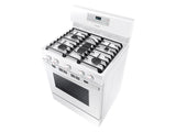 5.8 cu. ft. Freestanding Gas Range with Convection in White